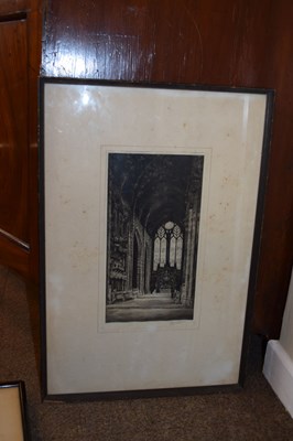 Lot 604 - After Eugene Bejot, Alfred Bentley and Graham Clivard - Signed etchings