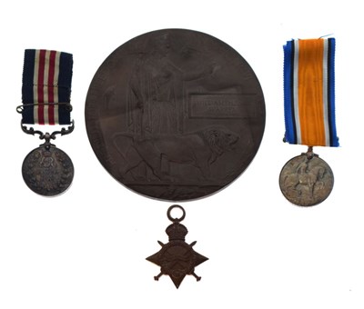 Lot 244 - British First World War Medal Group