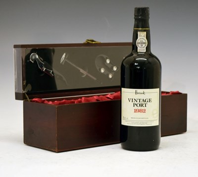 Lot 580 - Bottle of Royal Oporto for Harrods Vintage Port 1982 in presentation box