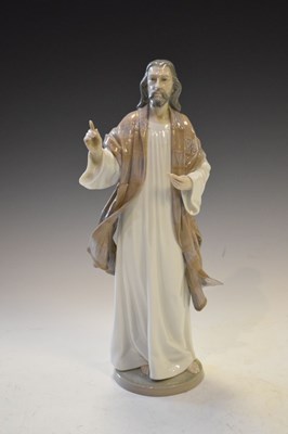 Lot 462 - Lladro porcelain figure - 'The Holy Teacher'