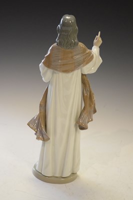 Lot 462 - Lladro porcelain figure - 'The Holy Teacher'