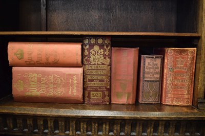 Lot 228 - Books - Kellys Directory, together with a quantity of Debrett's & Burke's Peerage, Baronetage & Knightage