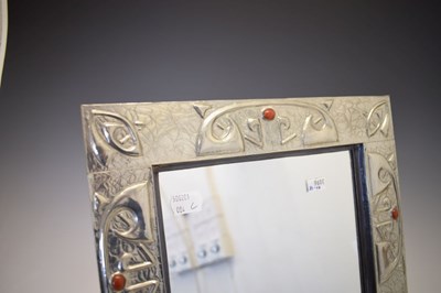 Lot 460 - Sasha Bowles - Pewter mirror