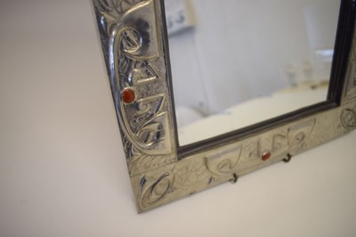 Lot 460 - Sasha Bowles - Pewter mirror
