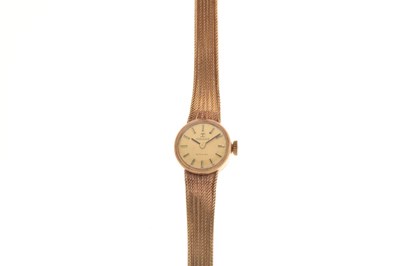Lot 118 - Lady's 9ct gold Tissot Stylist wristwatch
