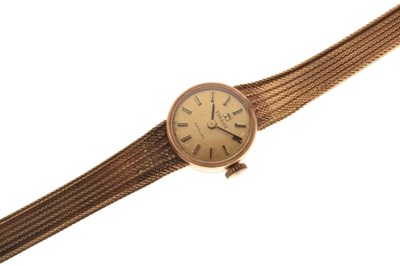 Lot 118 - Lady's 9ct gold Tissot Stylist wristwatch