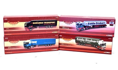 Lot 336 - Corgi 'Hauliers of Renown' - Four boxed 1:50 scale diecast model lorries