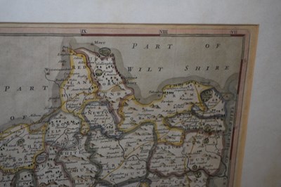 Lot 142 - Morden map of Dorsetshire