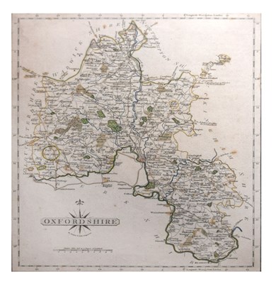 Lot 652 - Three maps of Oxfordshire