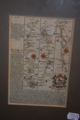 Lot 652 - Three maps of Oxfordshire