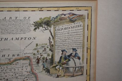 Lot 652 - Three maps of Oxfordshire