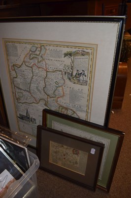 Lot 652 - Three maps of Oxfordshire