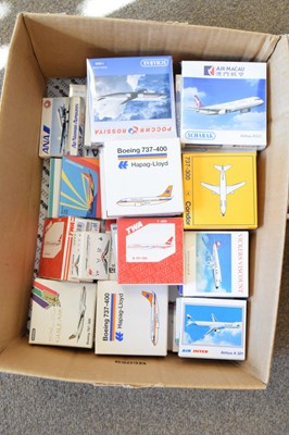Lot 371 - Quantity of approximately 50+ boxed Schabak model airplanes, some sealed