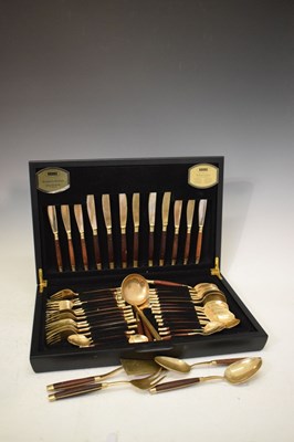 Lot 633 - Canteen of Viners 'Bronze Collection Balmoral' cutlery