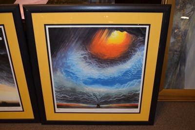 Lot 374 - Mackenzie Thorpe (b.1956)- Set of four limited edition prints- Love, Life, Death and Hope