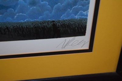 Lot 374 - Mackenzie Thorpe (b.1956)- Set of four limited edition prints- Love, Life, Death and Hope