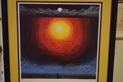 Lot 374 - Mackenzie Thorpe (b.1956)- Set of four limited edition prints- Love, Life, Death and Hope