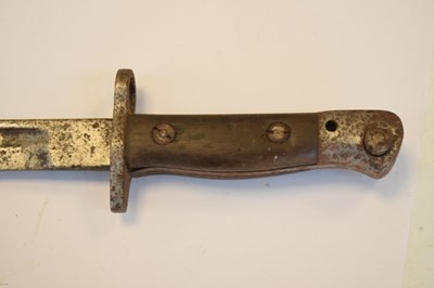 Lot 323 - First World War '1907' rifle bayonet