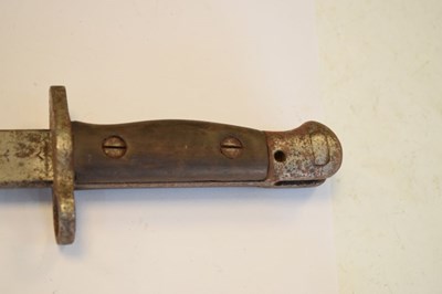 Lot 323 - First World War '1907' rifle bayonet